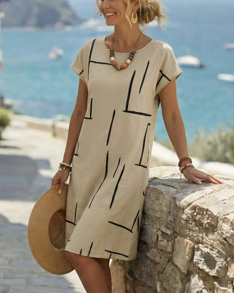 Évasion – Robe de Vacances Décontractée