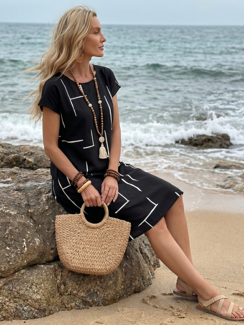 Imprimé du Jour – Robe de Jour Imprimée