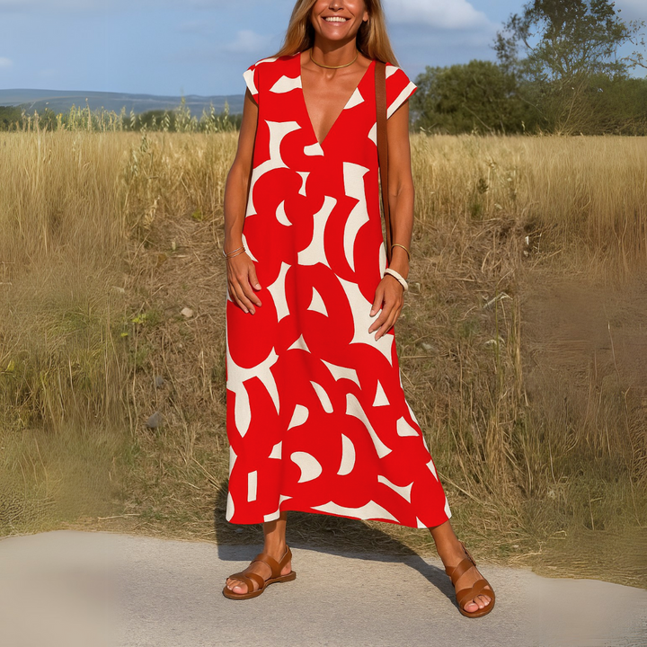 Classique Imprimé – Robe Classique Imprimée