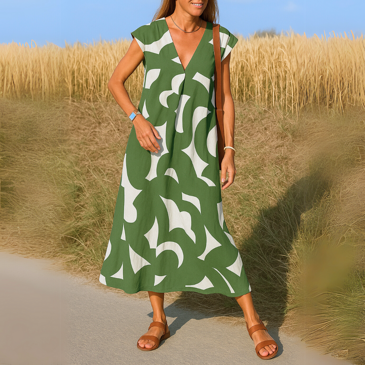 Classique Imprimé – Robe Classique Imprimée