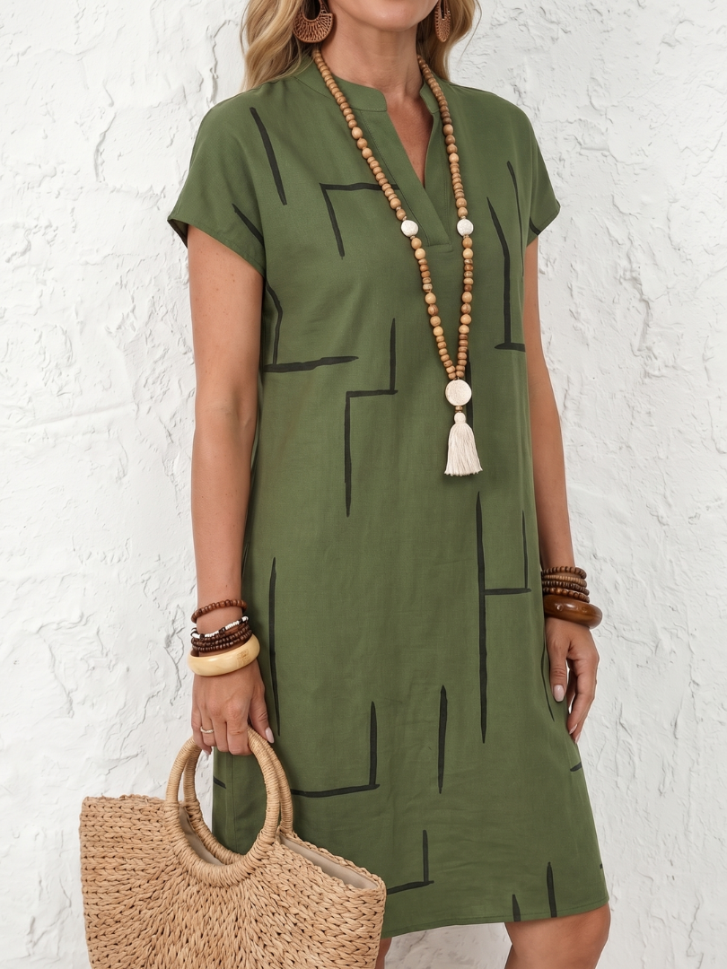Imprimé du Jour – Robe de Jour Imprimée