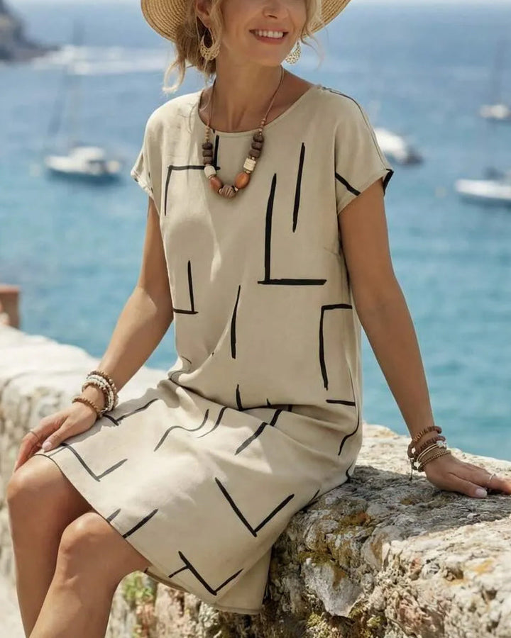 Évasion – Robe de Vacances Décontractée
