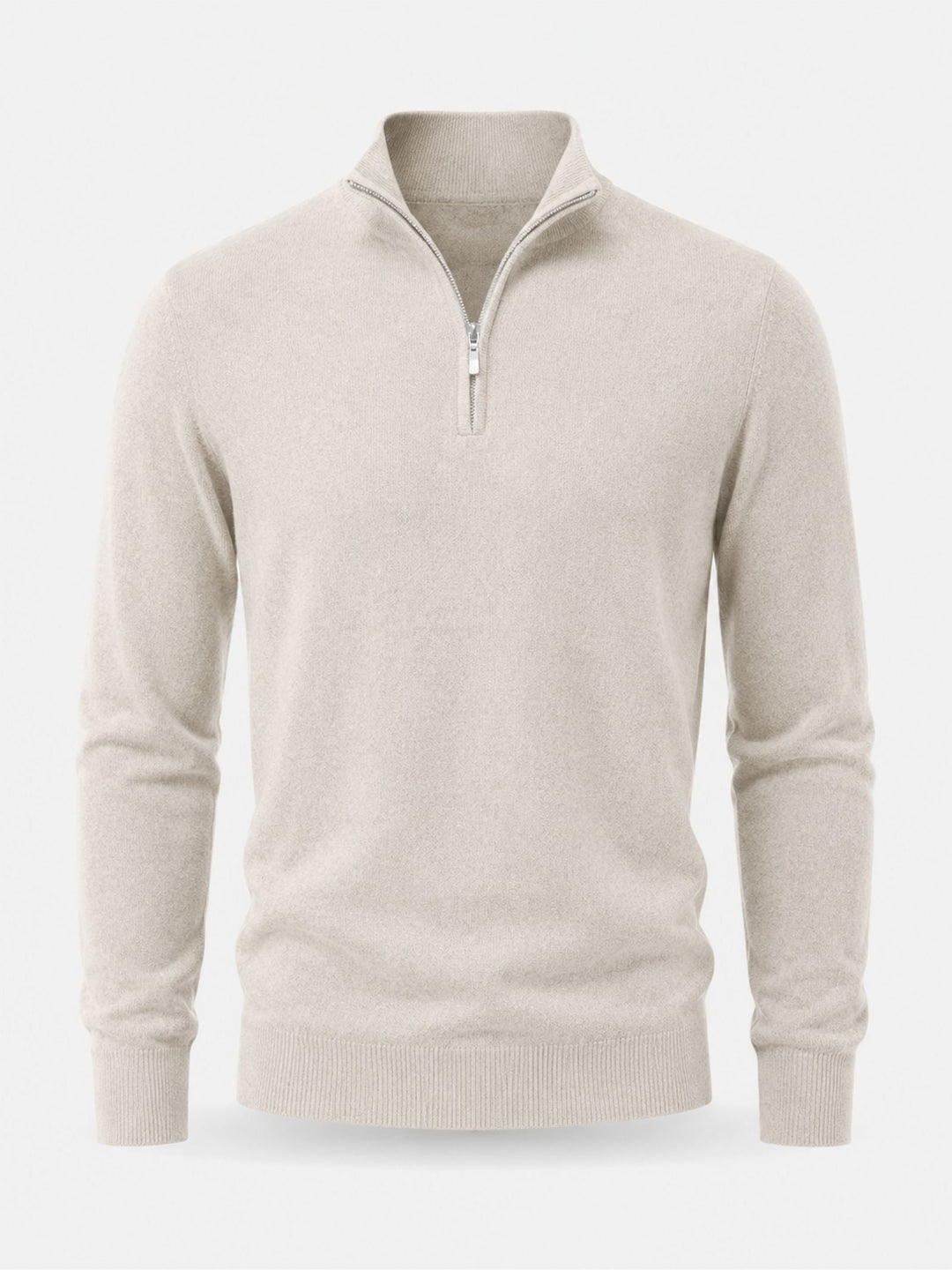 Hugo – Pull Col V Zippé pour Homme