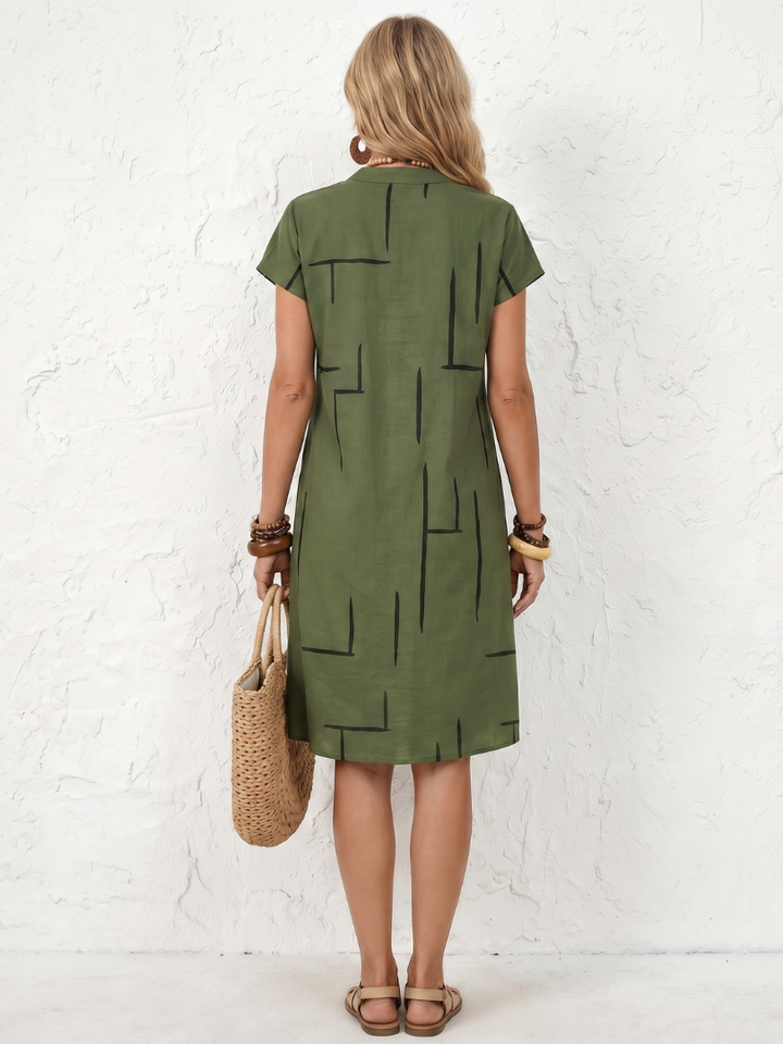 Imprimé du Jour – Robe de Jour Imprimée
