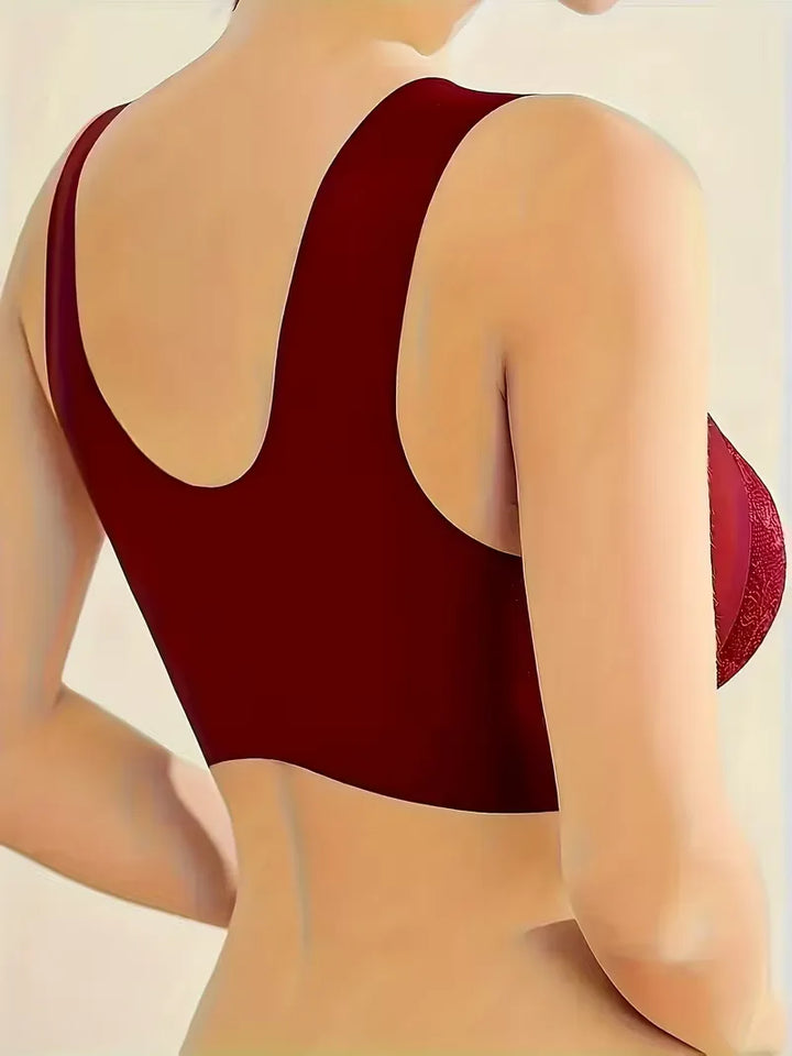 Soutien-gorge en dentelle avec fermeture avant