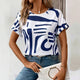 Iris – T-Shirt Imprimé Abstrait