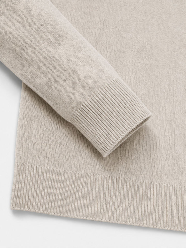 Hugo – Pull Col V Zippé pour Homme