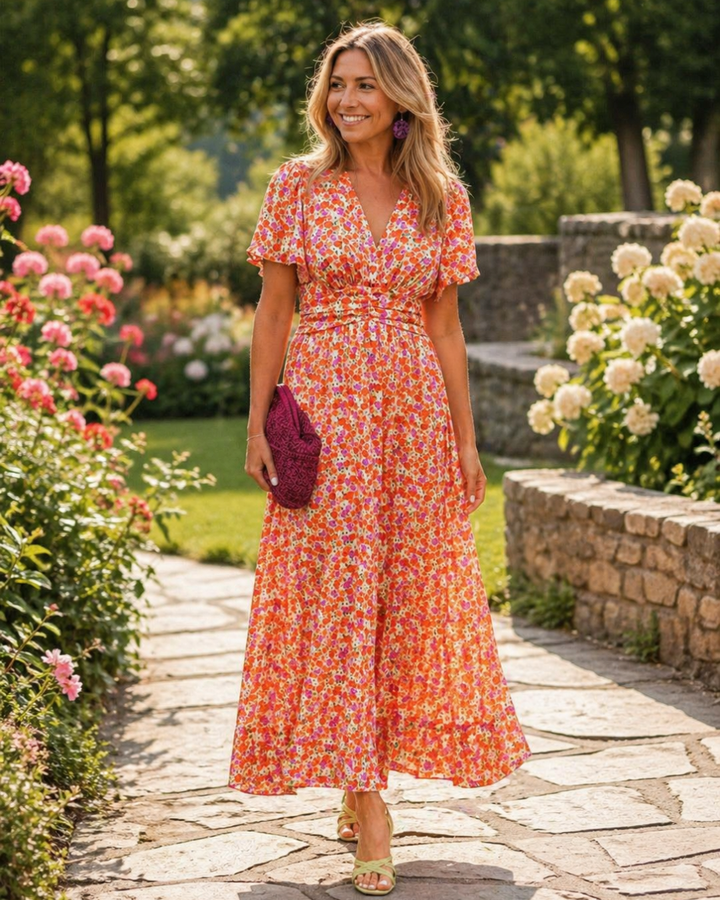 Fleur de Fête – Robe de Fête Fleurie