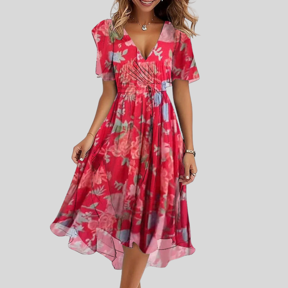 Solène – Robe d'Été Élégante