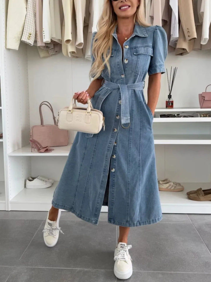 Robe-Chemise Denim – Robe-Chemise en Denim