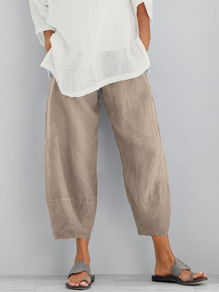 Crop Coton – Pantalon Crop en Coton