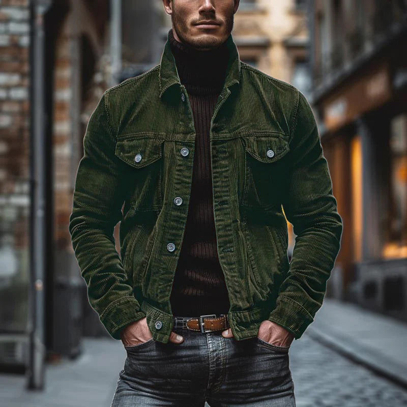Arnold – Veste en Velours Côtelé Vintage Homme