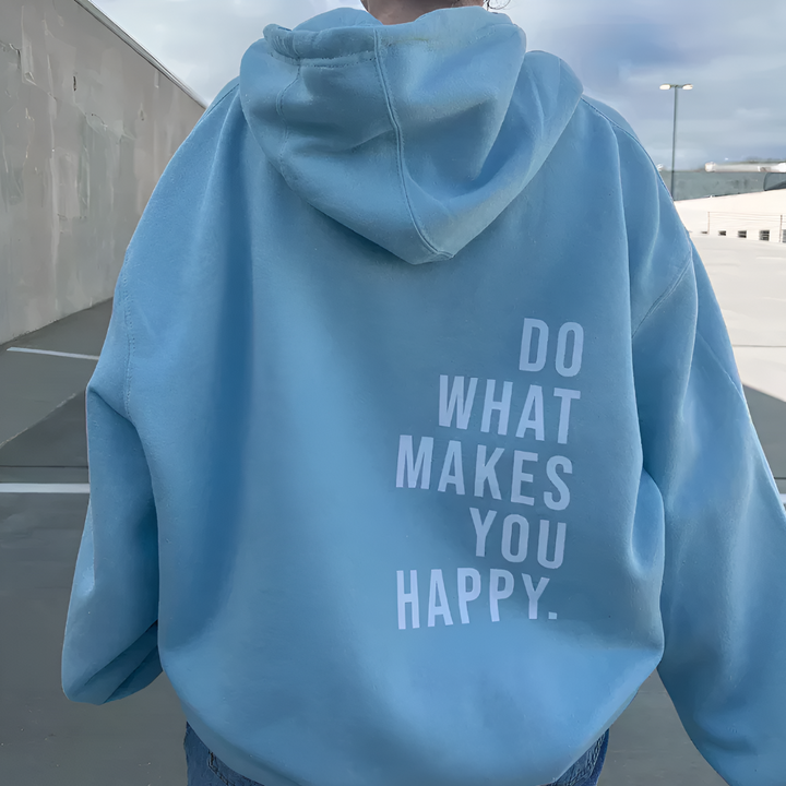 Sweat à Capuche Unisexe « Happy »