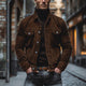 Arnold – Veste en Velours Côtelé Vintage Homme