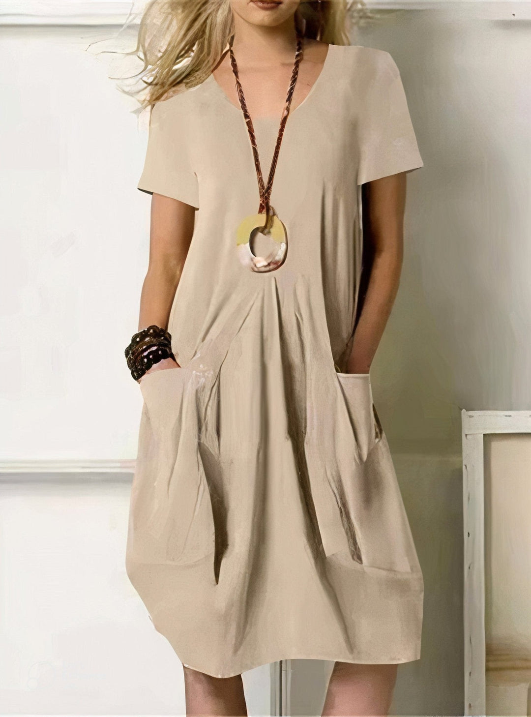 Fluidité – Robe Midi Fluide