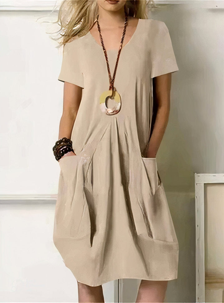 Fluidité – Robe Midi Fluide