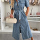 Robe-Chemise Denim – Robe-Chemise en Denim