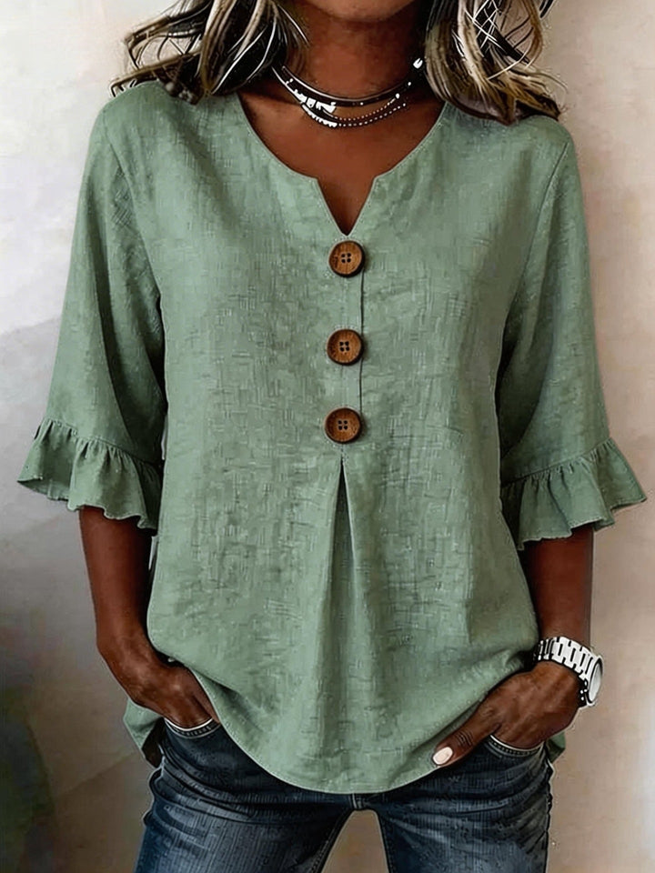 Romane – Blouse Romantique à Volants