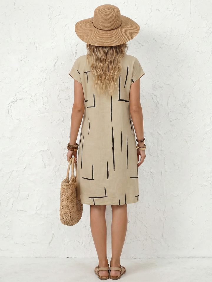 Imprimé du Jour – Robe de Jour Imprimée