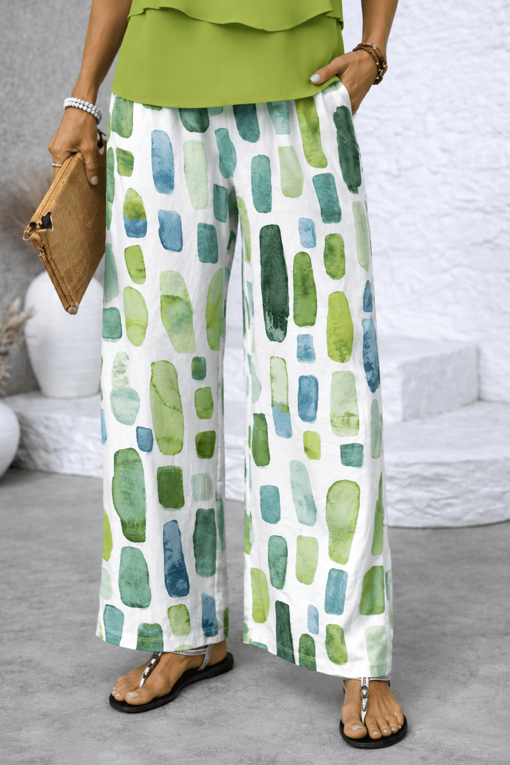 Fluide – Ensemble Top et Pantalon Fluide
