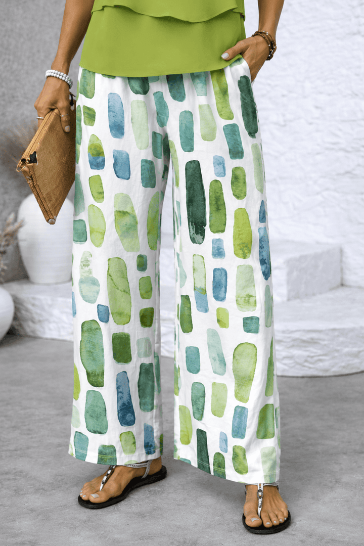 Fluide – Ensemble Top et Pantalon Fluide