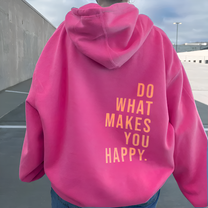 Sweat à Capuche Unisexe « Happy »