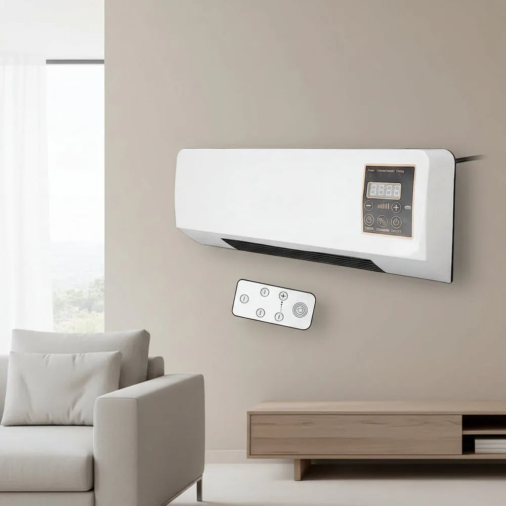 Climatiseur mural réversible avec écran LCD