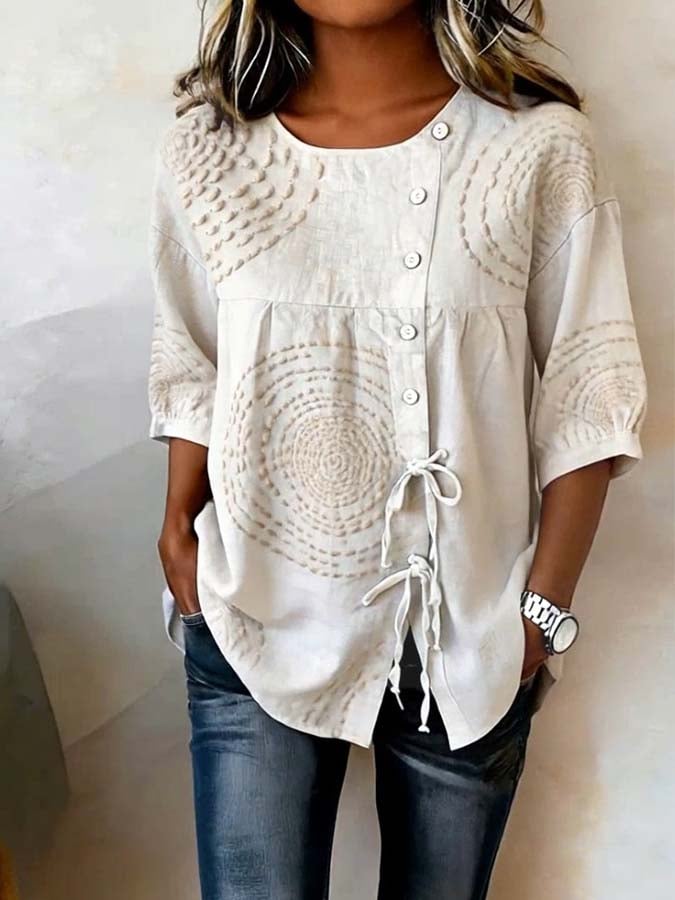 Broderie Classique – Top Brodé Classique