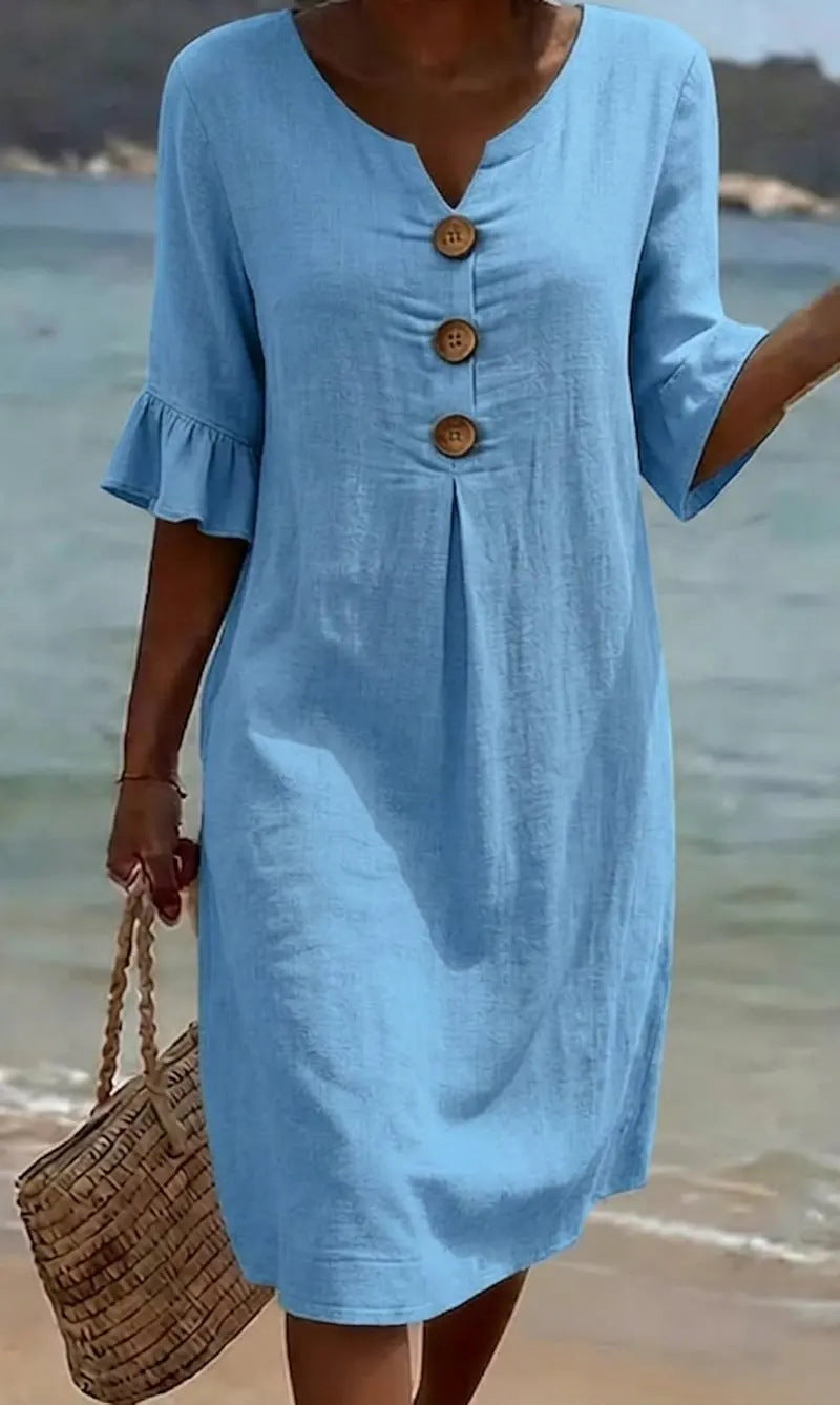 Élise – Robe Ample Élégante