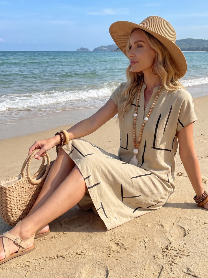Imprimé du Jour – Robe de Jour Imprimée