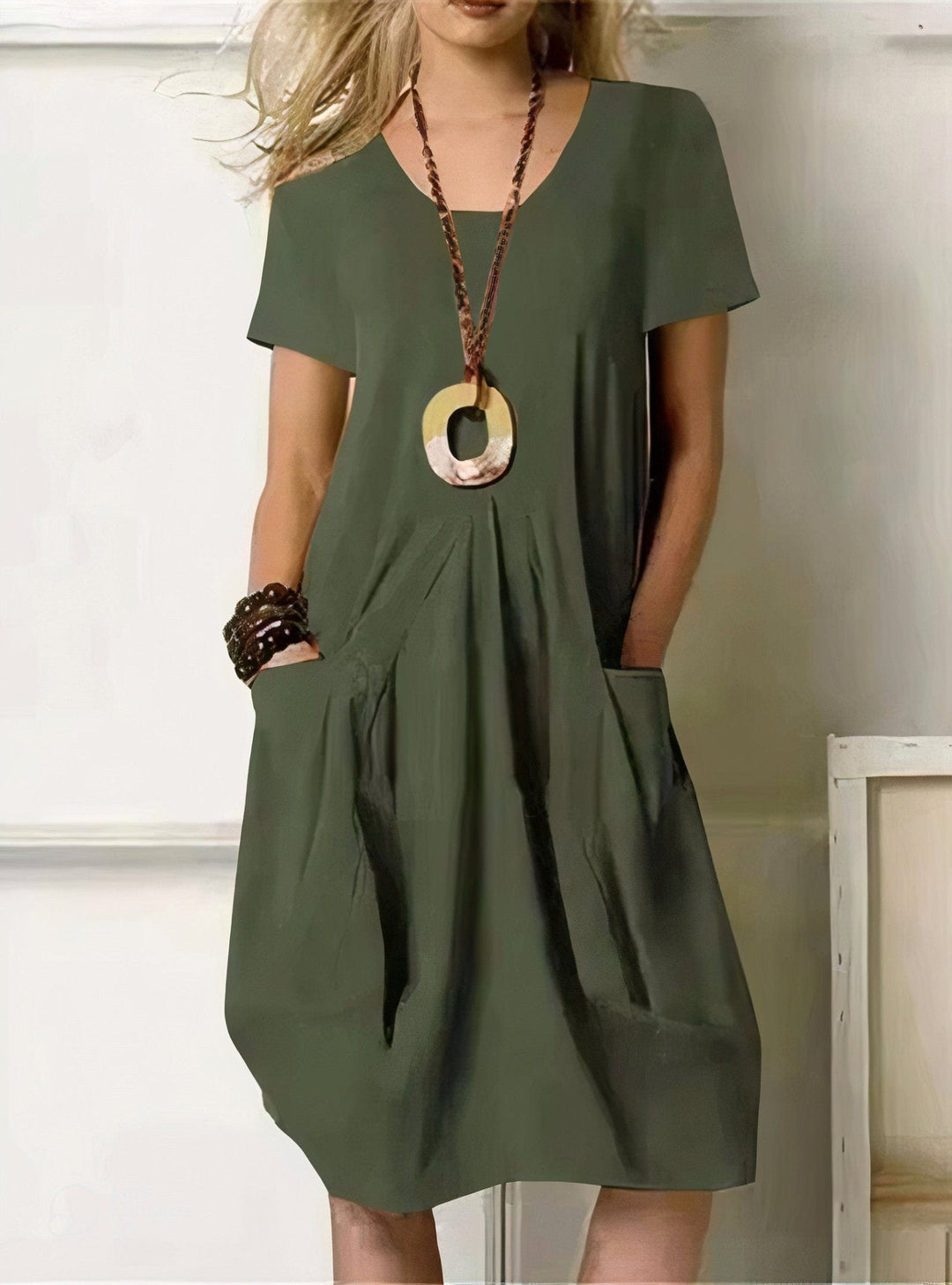 Fluidité – Robe Midi Fluide