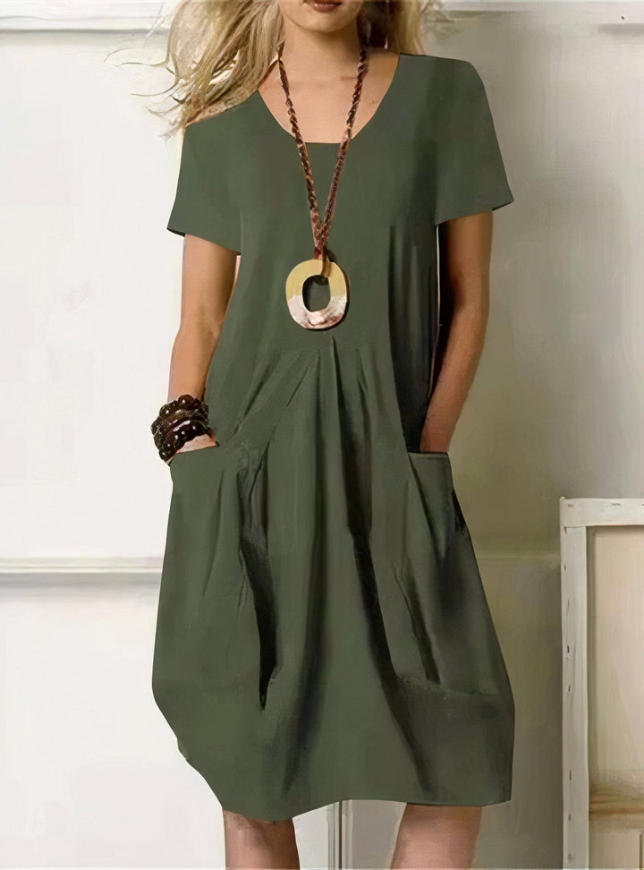 Fluidité – Robe Midi Fluide