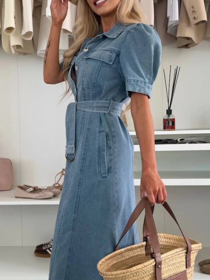 Robe-Chemise Denim – Robe-Chemise en Denim