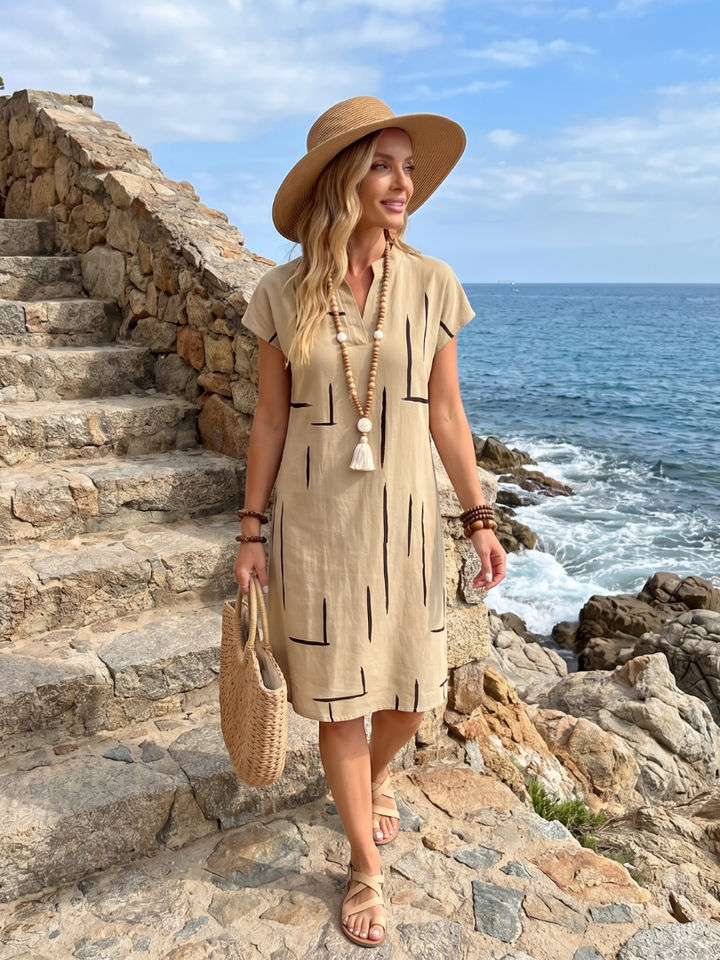 Imprimé du Jour – Robe de Jour Imprimée