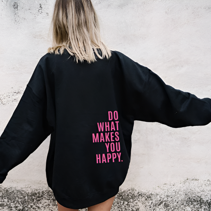 Sweat à Capuche Unisexe « Happy »