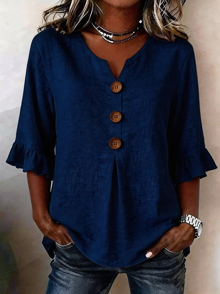 Romane – Blouse Romantique à Volants