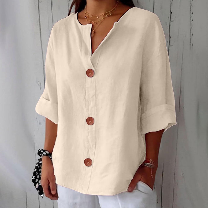 Noémie – Shirt Col V