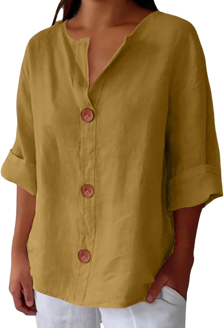 Noémie – Shirt Col V
