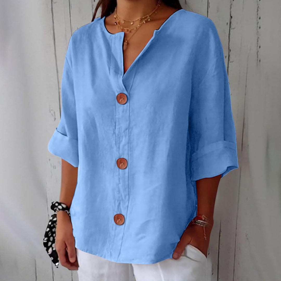 Noémie – Shirt Col V
