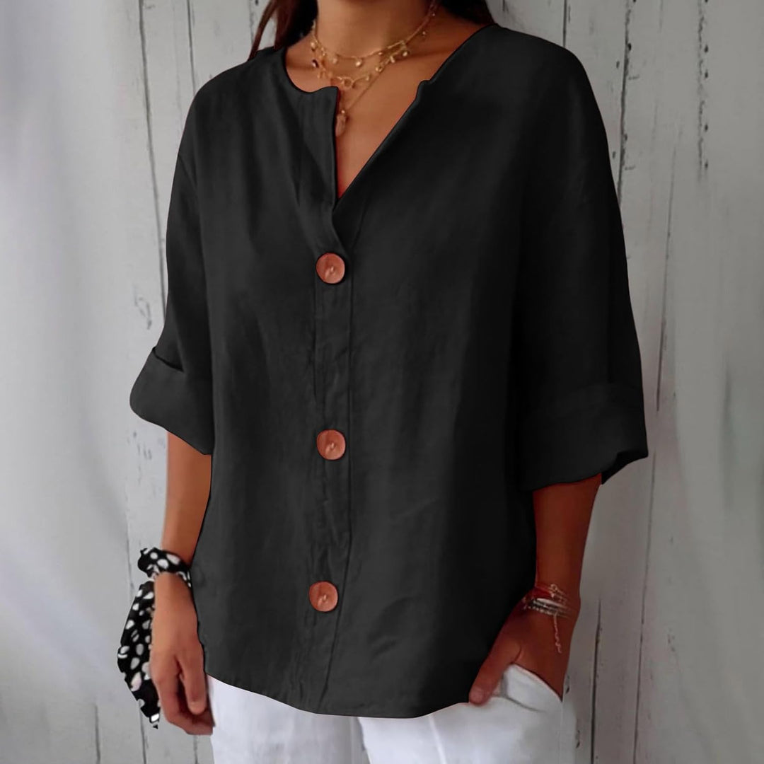 Noémie – Shirt Col V