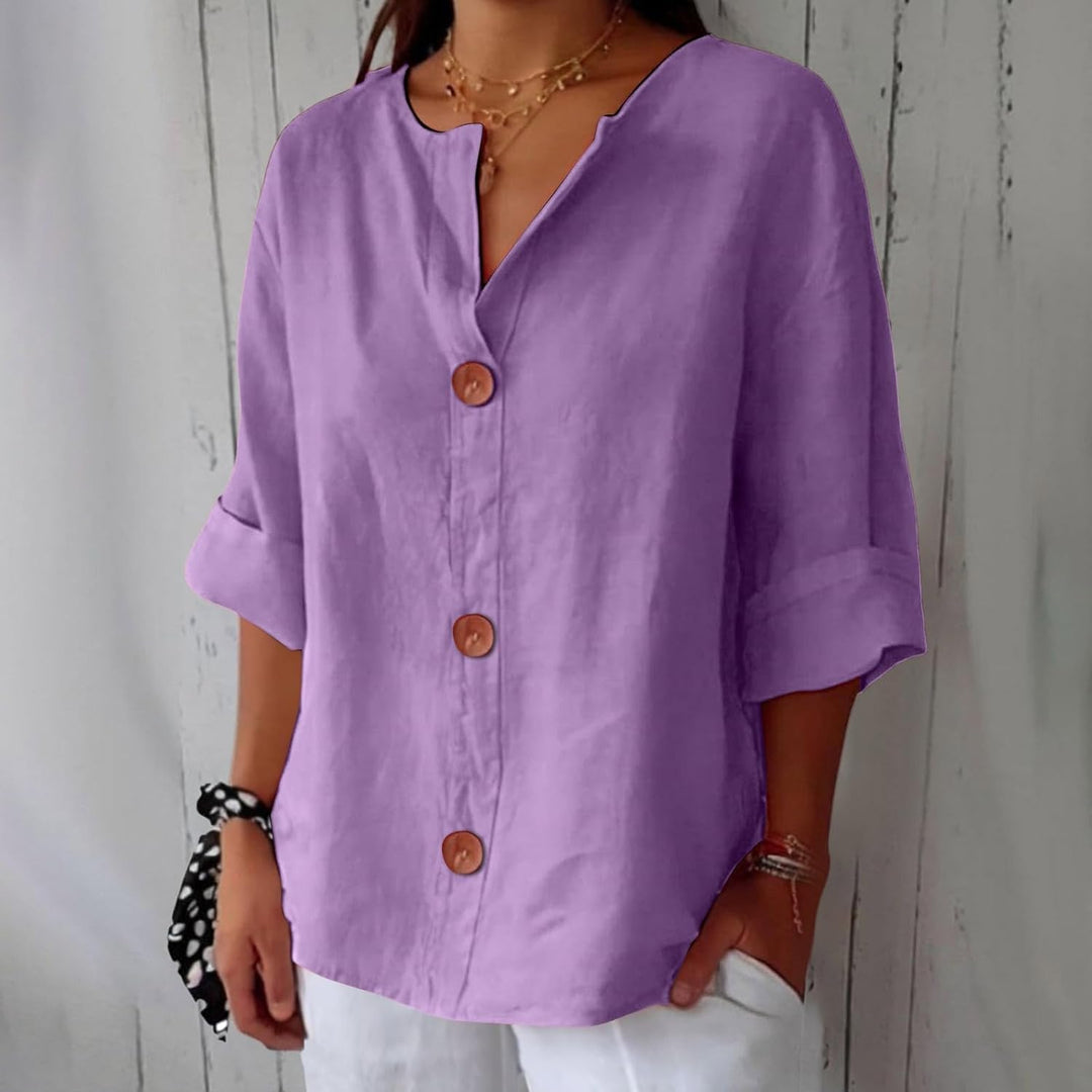 Noémie – Shirt Col V