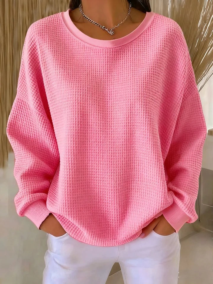 Gaufré Oversize – Pull Gaufré Oversize