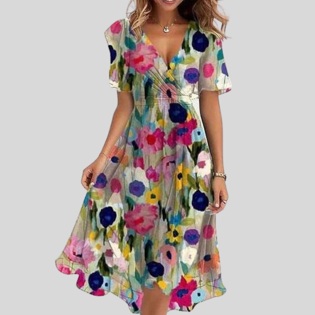 Solène – Robe d'Été Élégante