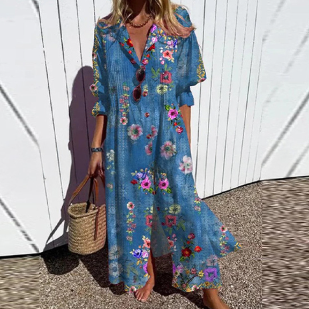 Maxi Imprimée – Maxi-Robe à Imprimé