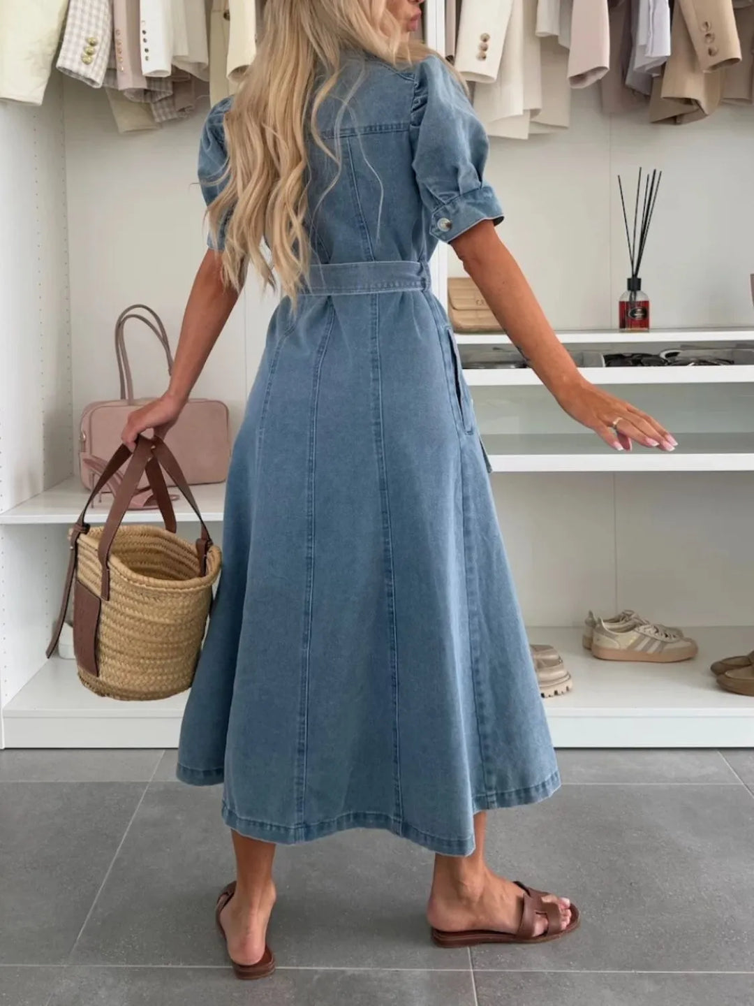 Robe-Chemise Denim – Robe-Chemise en Denim