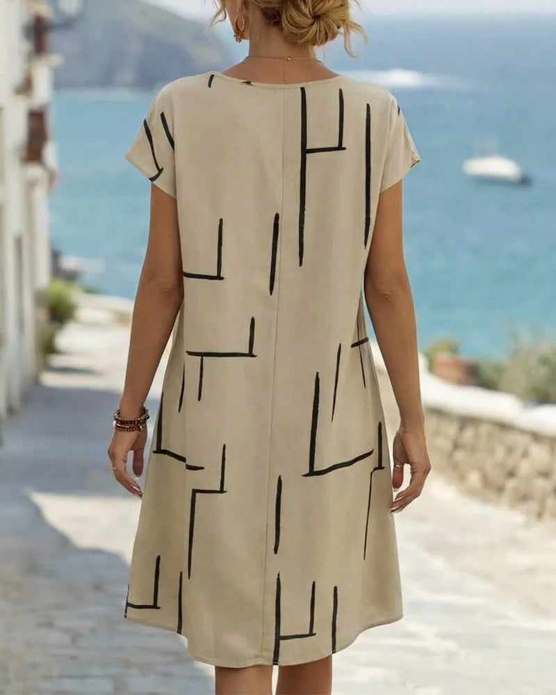 Évasion – Robe de Vacances Décontractée