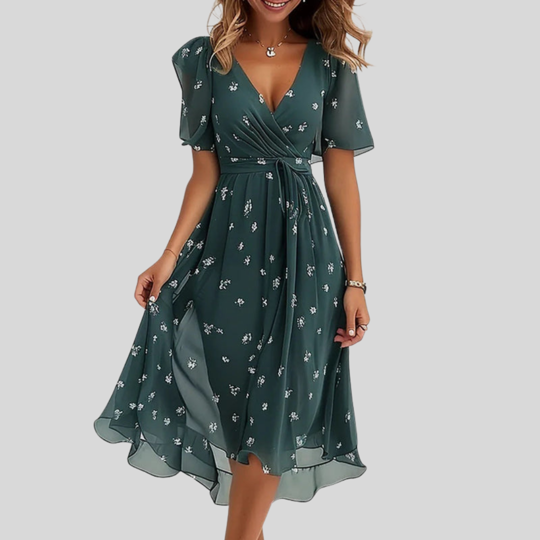 Solène – Robe d'Été Élégante