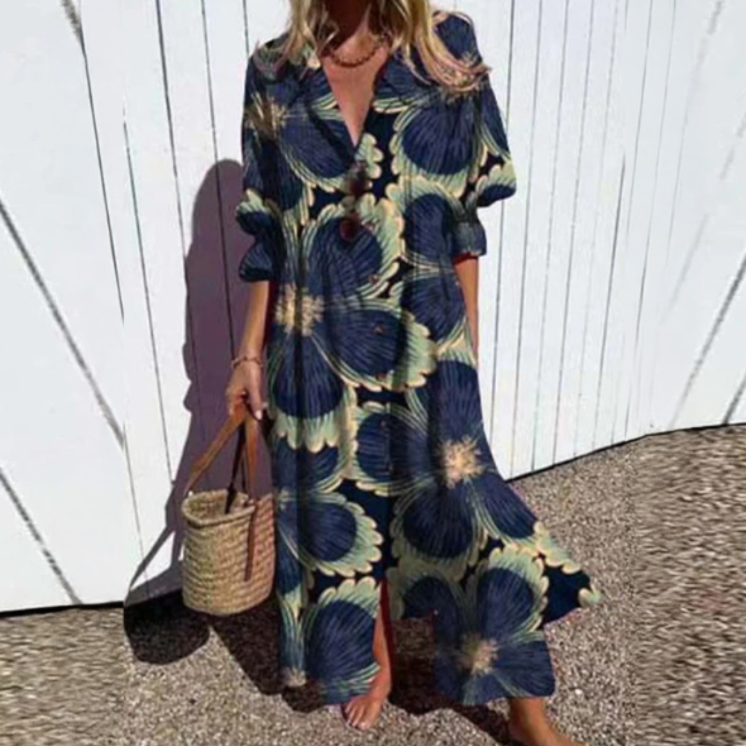 Maxi Imprimée – Maxi-Robe à Imprimé