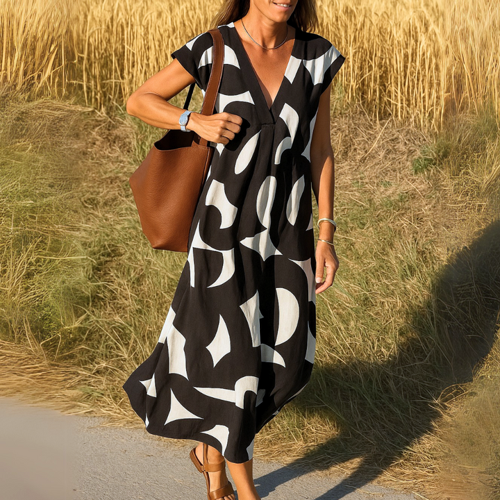 Classique Imprimé – Robe Classique Imprimée