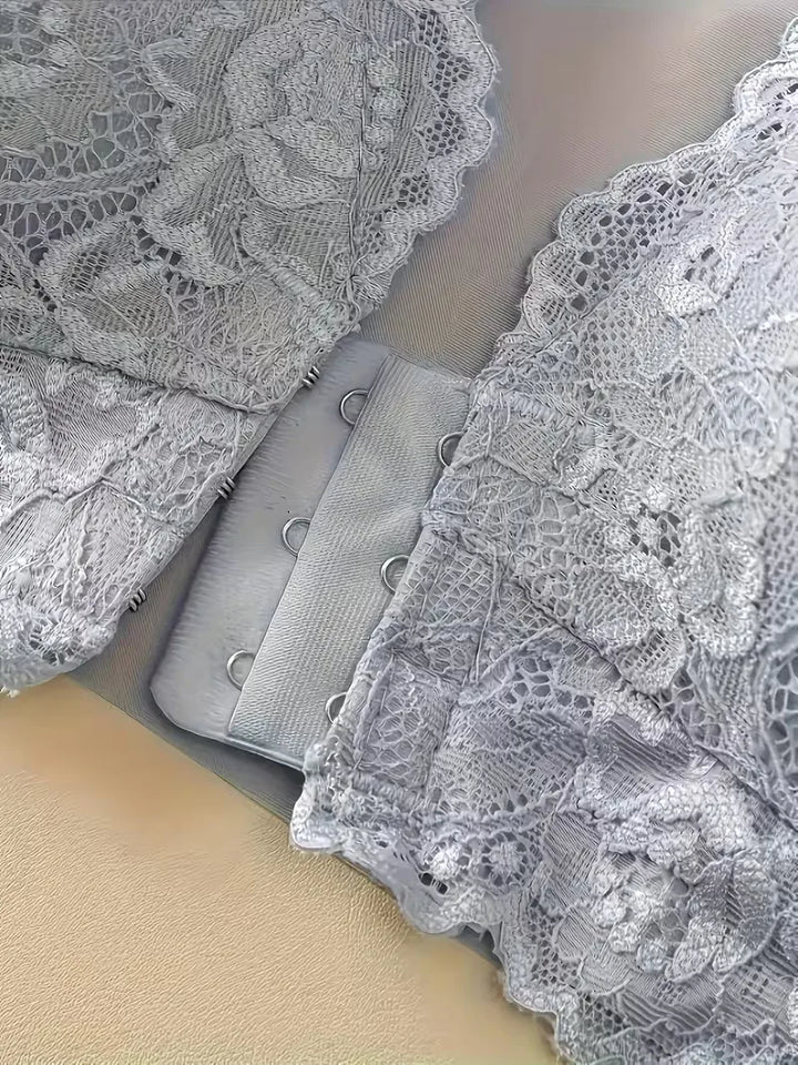 Soutien-gorge en dentelle avec fermeture avant
